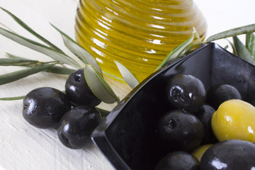 olives on background