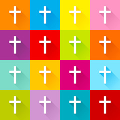 16 Crosses Color