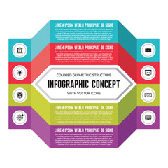 Infographic Business Concept for Presentation