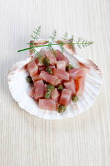 Tuna, bluefin, tartar