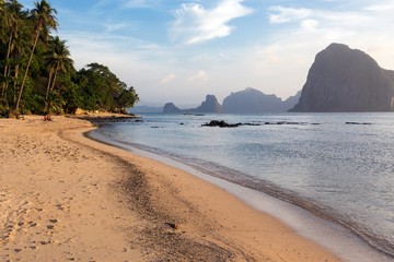 Tropical beach in Phlippines
