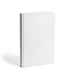 book notebook textbook white blank paper template