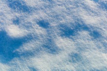 Schnee Nahaufnahme