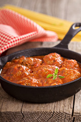 Meatballs with tomato sauce