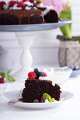 Vegan chocolate cake