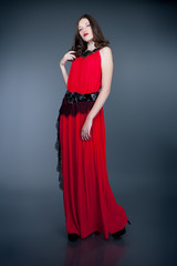 Fototapeta premium fashion model posing