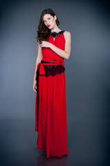 Fototapeta premium fashion model posing