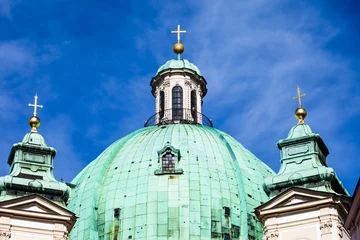 Fotobehang Vienna, Austria - famous Peterskirche (Saint Peter's Church) © Curioso.Photography