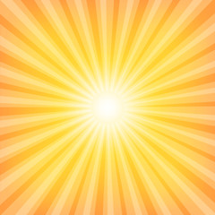 Sun Sunburst Pattern