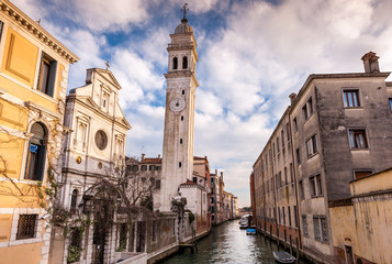 Naklejka premium Canal à Venise