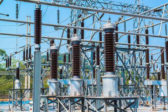 Power station for making electric energy