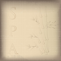 Spa background. Element for design.