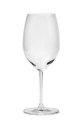 Empty Wine Glass - Photo With Clipping Path