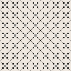 Vector seamless pattern. Modern stylish texture. Geometric tiles