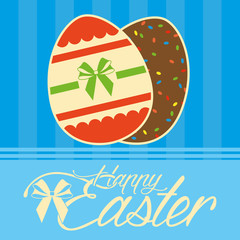 Happy Easter Template For A Card