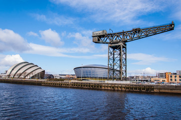 View of the Hydro concert arena and SECC exhibition centre with - 62984108