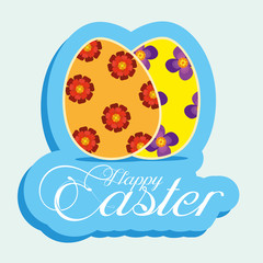 Happy Easter Template For A Card