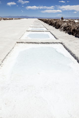 Salt extraction pools