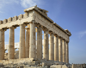 Obraz premium Parthenon in Acropolis. Athens. Greece