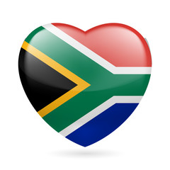 Heart icon of South Africa
