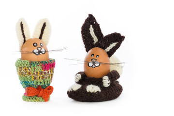 easter bunny with egg