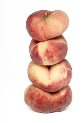 paraguayo peaches isolated 