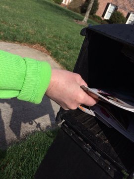 Retrieving mail from mailbox