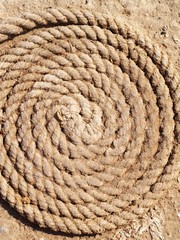 Navy rope background