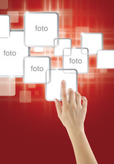 Digital display choice