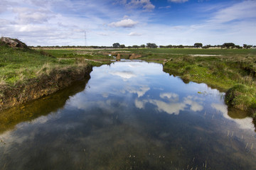  landscape on the Alentejo region, Portugal.