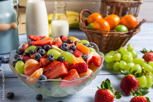 еда фрукты клубника киви салат food fruit strawberry kiwi salad бесплатно