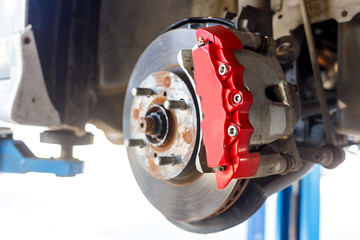 Front Disk brake assembly repair