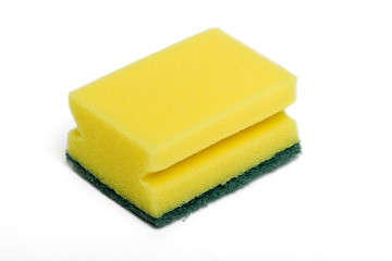 yellow cleaning sponge 