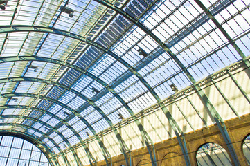 Railway station roof