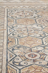 Ancient carpet made of stone.