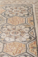Ancient carpet made of stone.