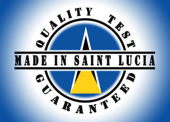 Quality test guaranteed stamp