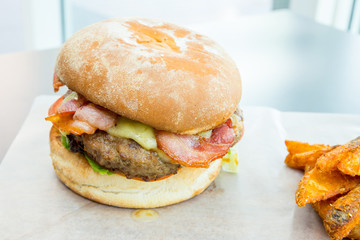 Cheese hamburger
