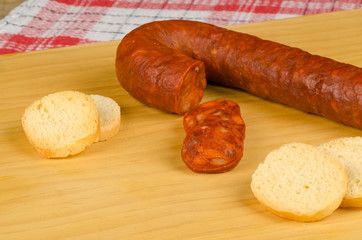 Chorizo appetizer