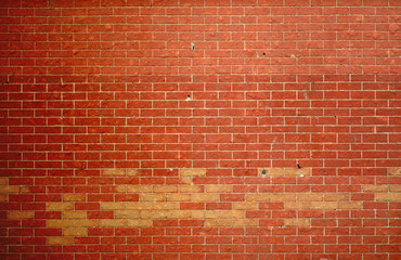 Filtered brick wall