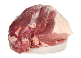 Pork raw meat