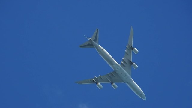 Flugzeug &uuml;berflug