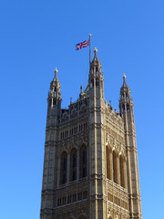Fototapeta na wymiar イギリスの国会議事堂