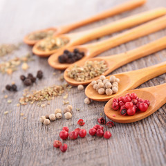 various of spices