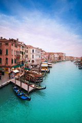 Central streets of Venice