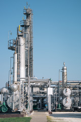 Petrochemical industrial plant