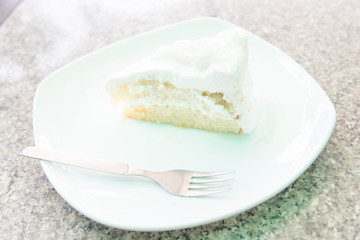 Cheesecake  in disk