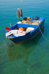 Boat. Monopoli. Puglia. Italy.