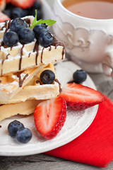 Belgian waffle