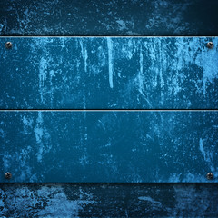 blue metal background